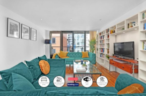 Spacious 2-bed Apartment Short Term Rental & Flexible Renting Canary Wharf!